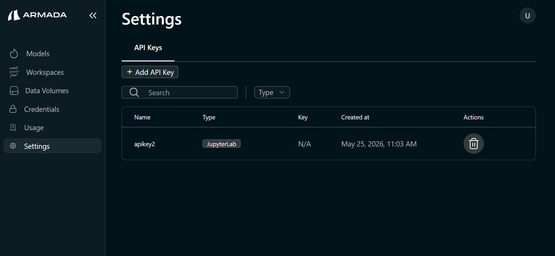 Revoke Api Key