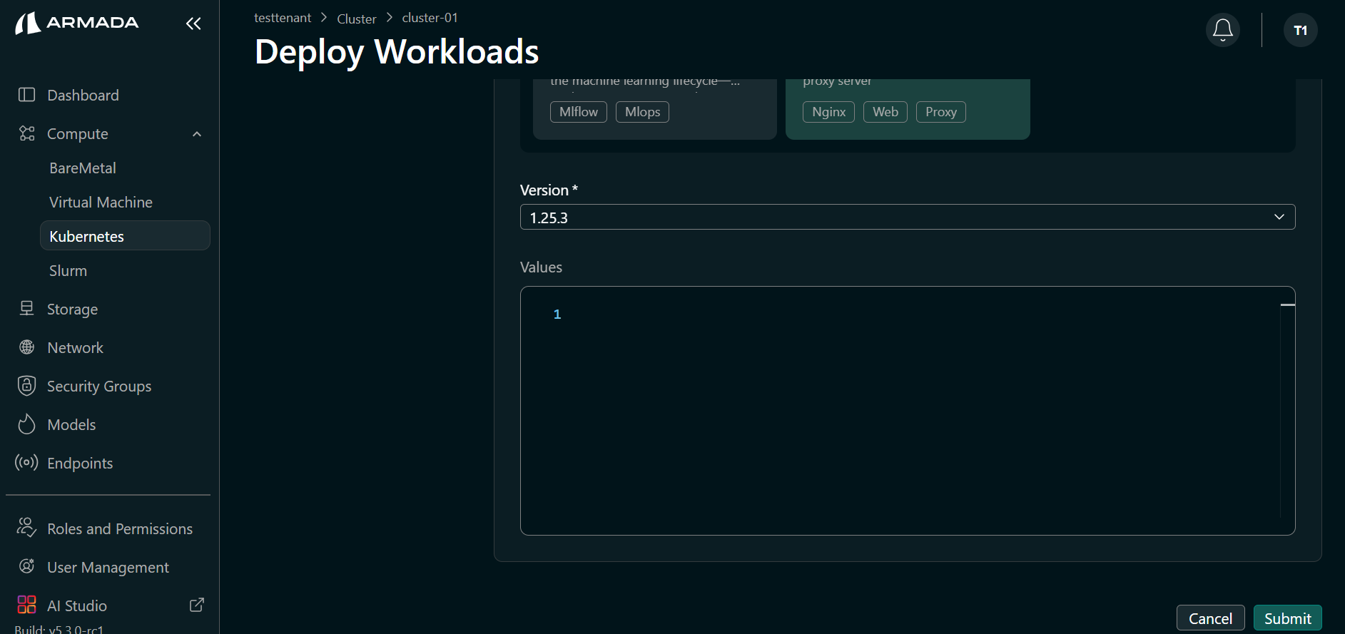Nginx version