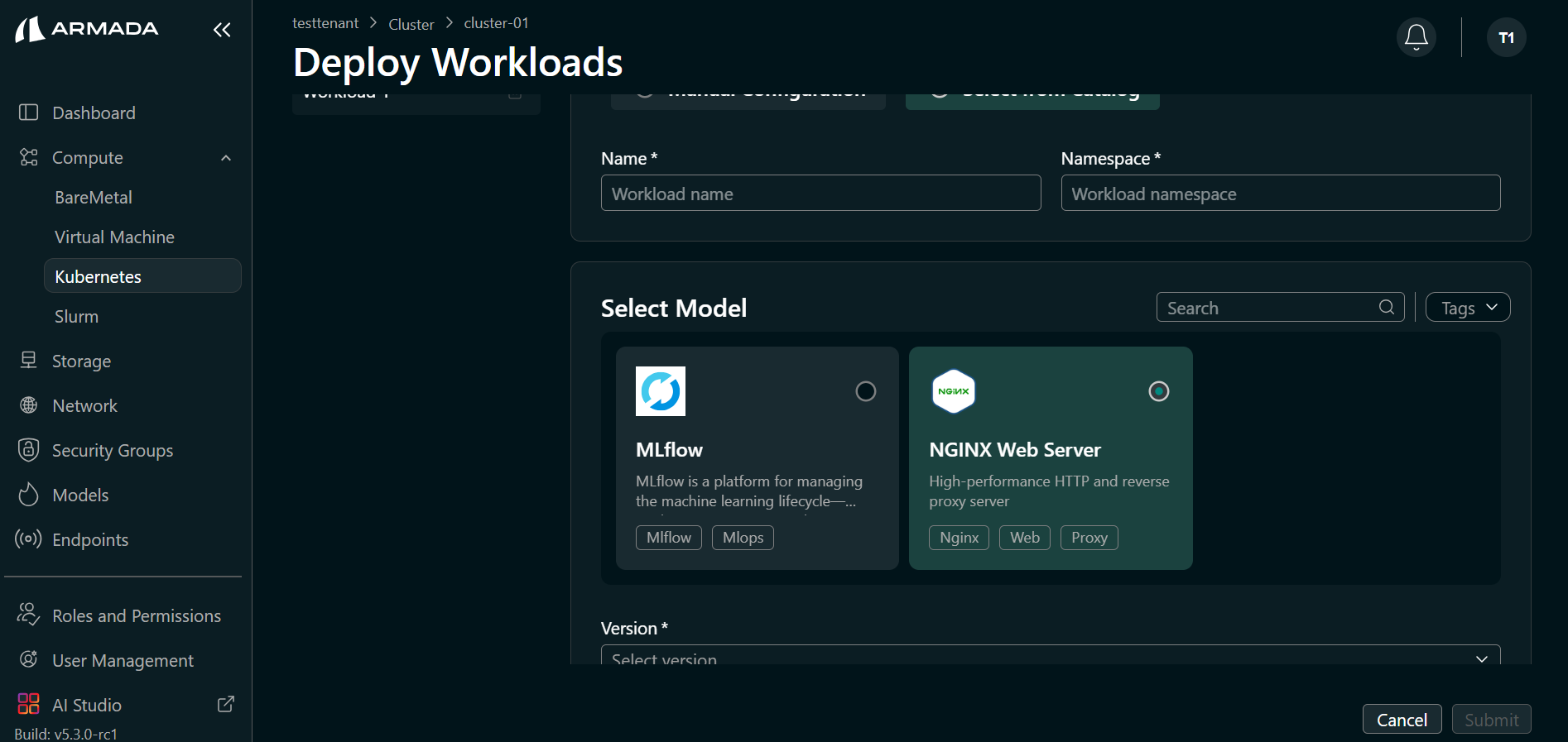 Select Nginx