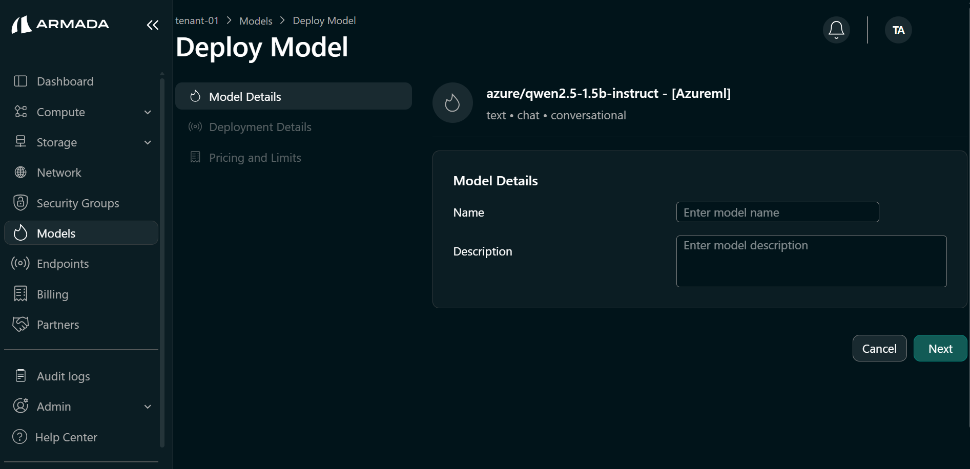 Azure ML Model Details