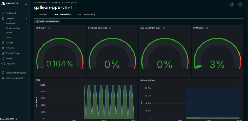 BM CPU Observability