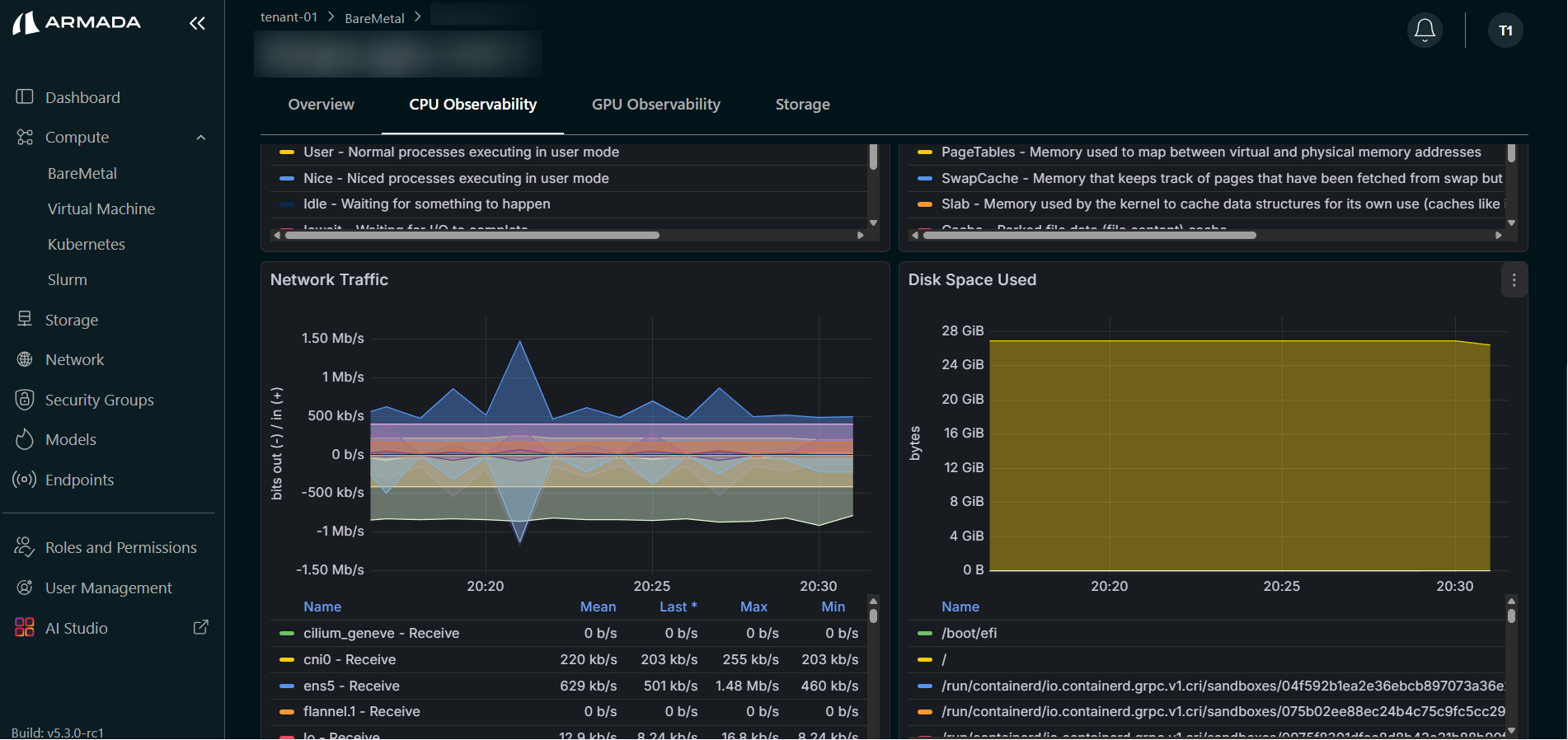 BM CPU Observability
