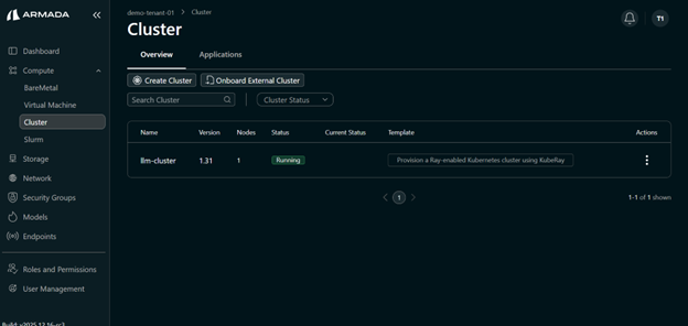 Cluster Initialize State