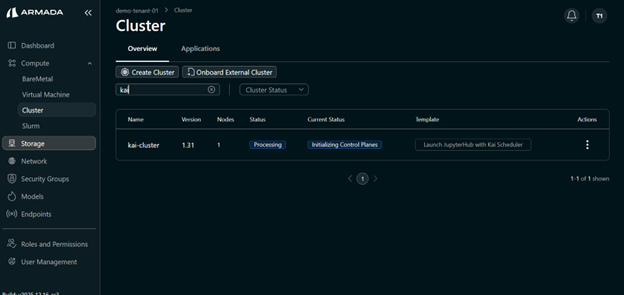 Cluster Process State