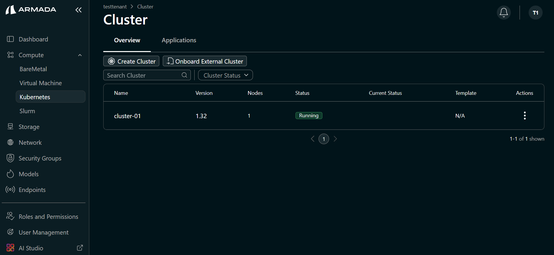 Cluster Upgrade Success