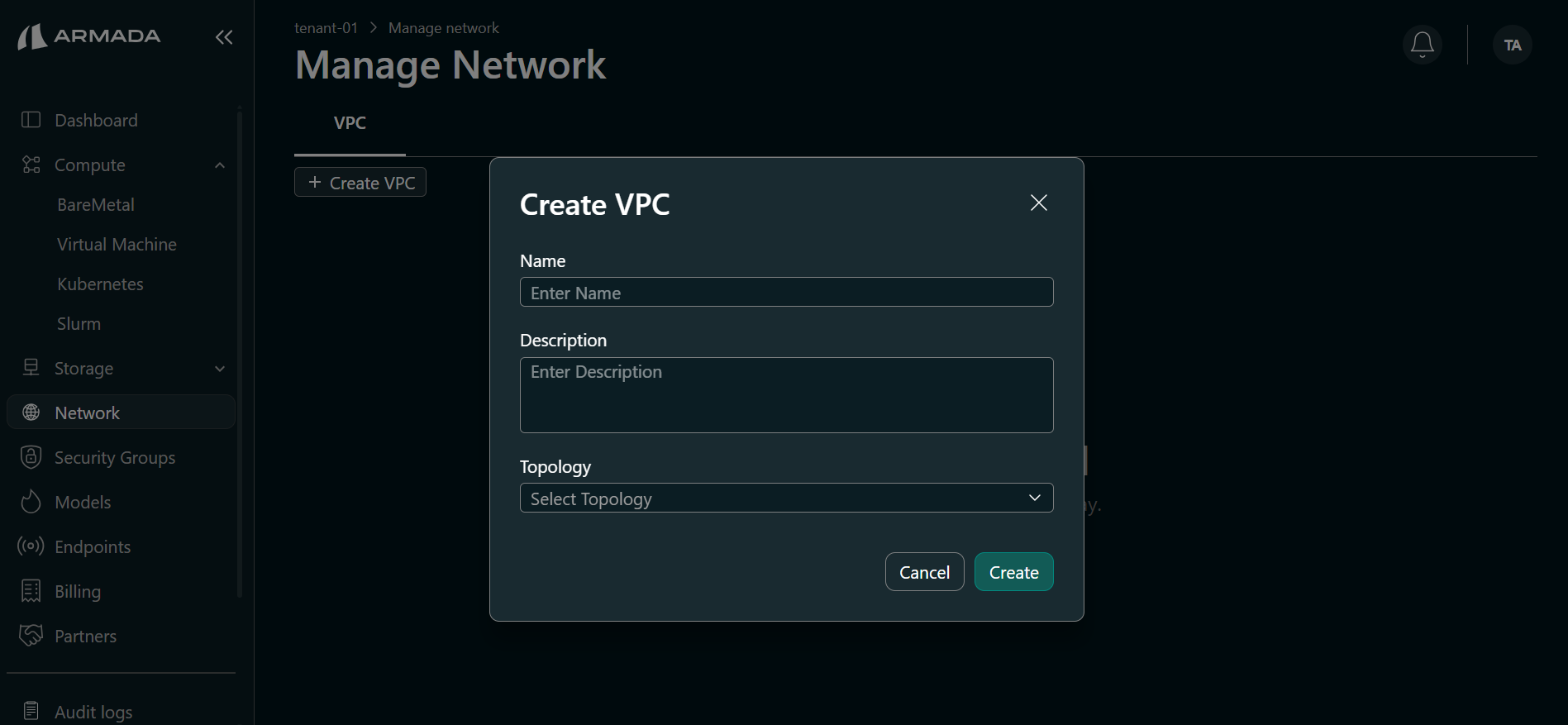 Create Compute VPC
