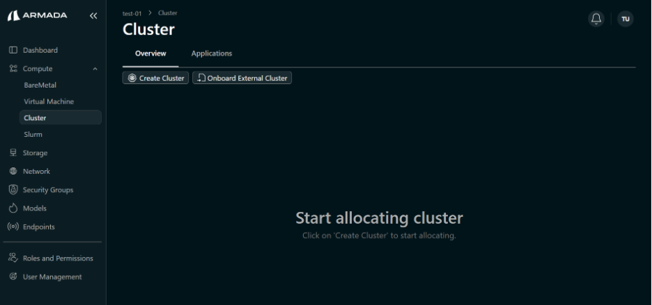 Delete Cluster Success