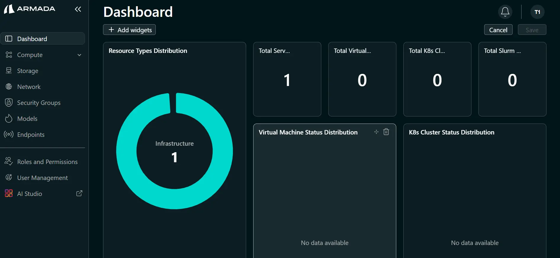 Tenant Admin Dashboard