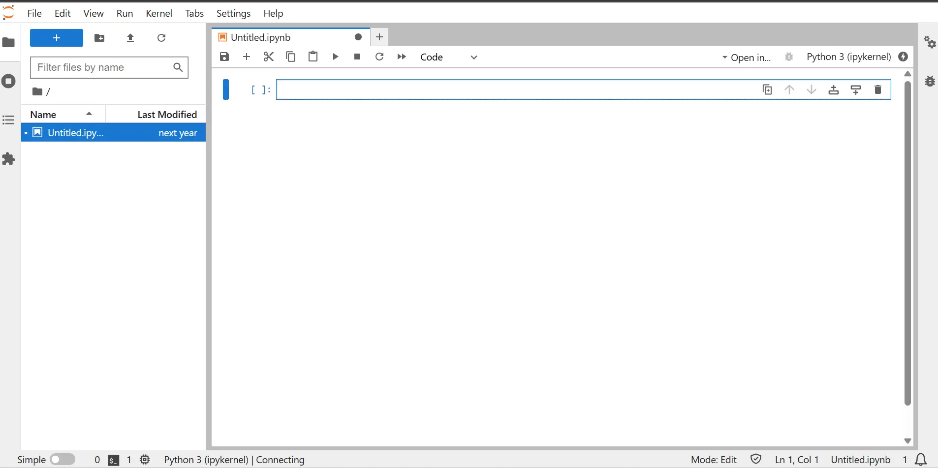 Click ipykernel