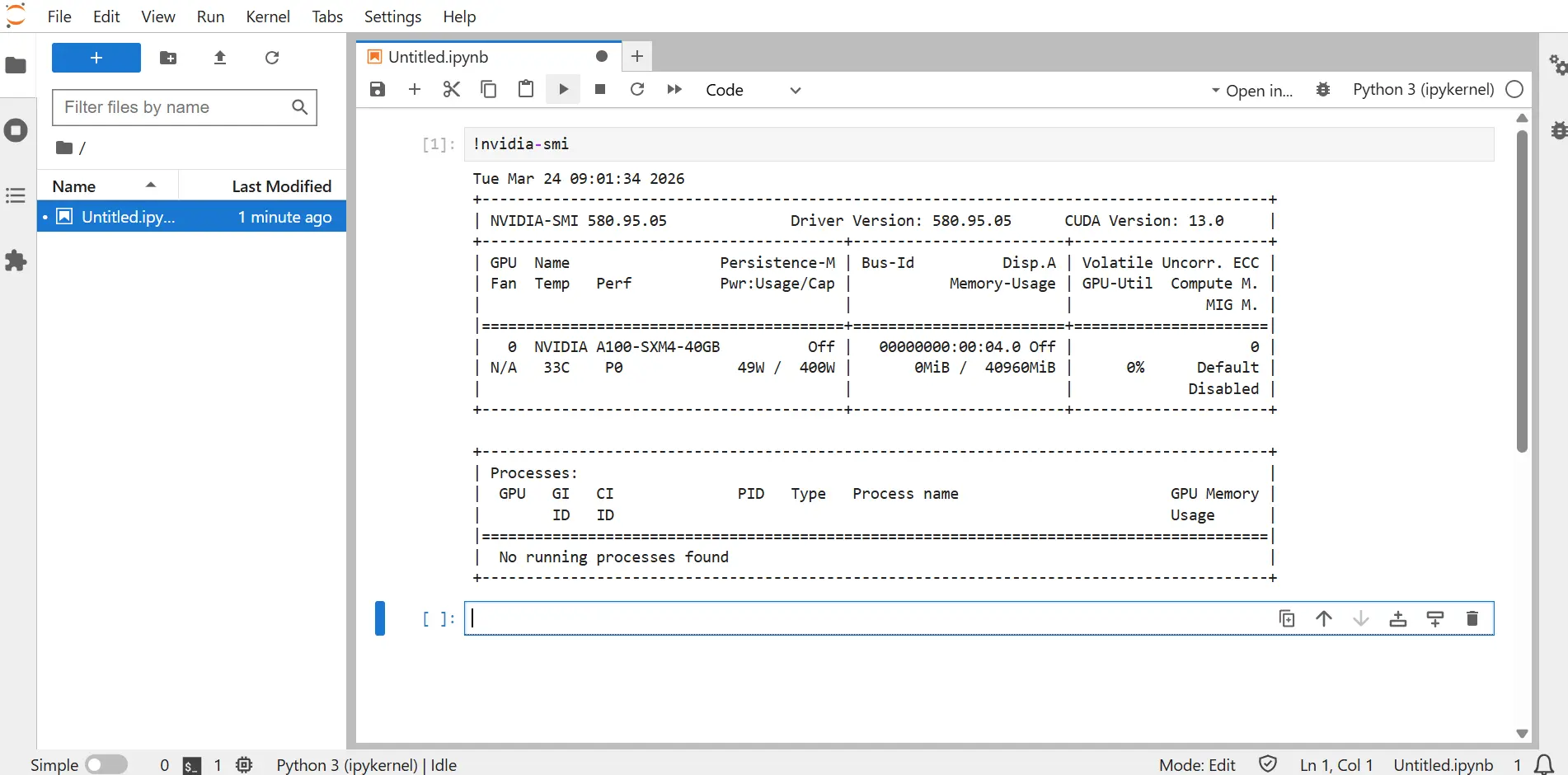 GPU JupyterHub Command-1