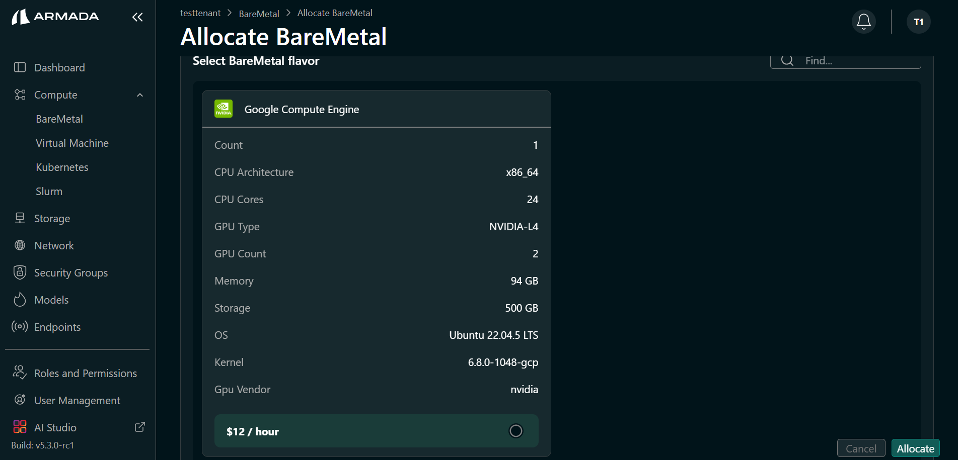 Available Servers