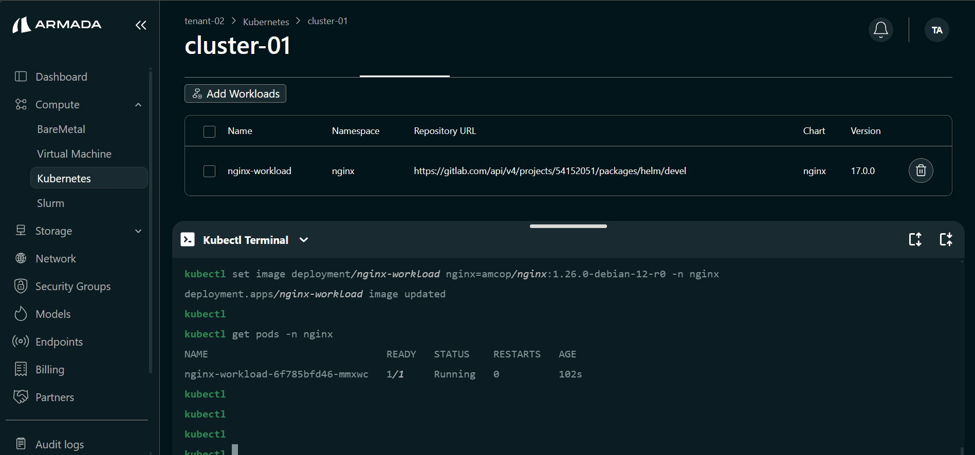 Update Application