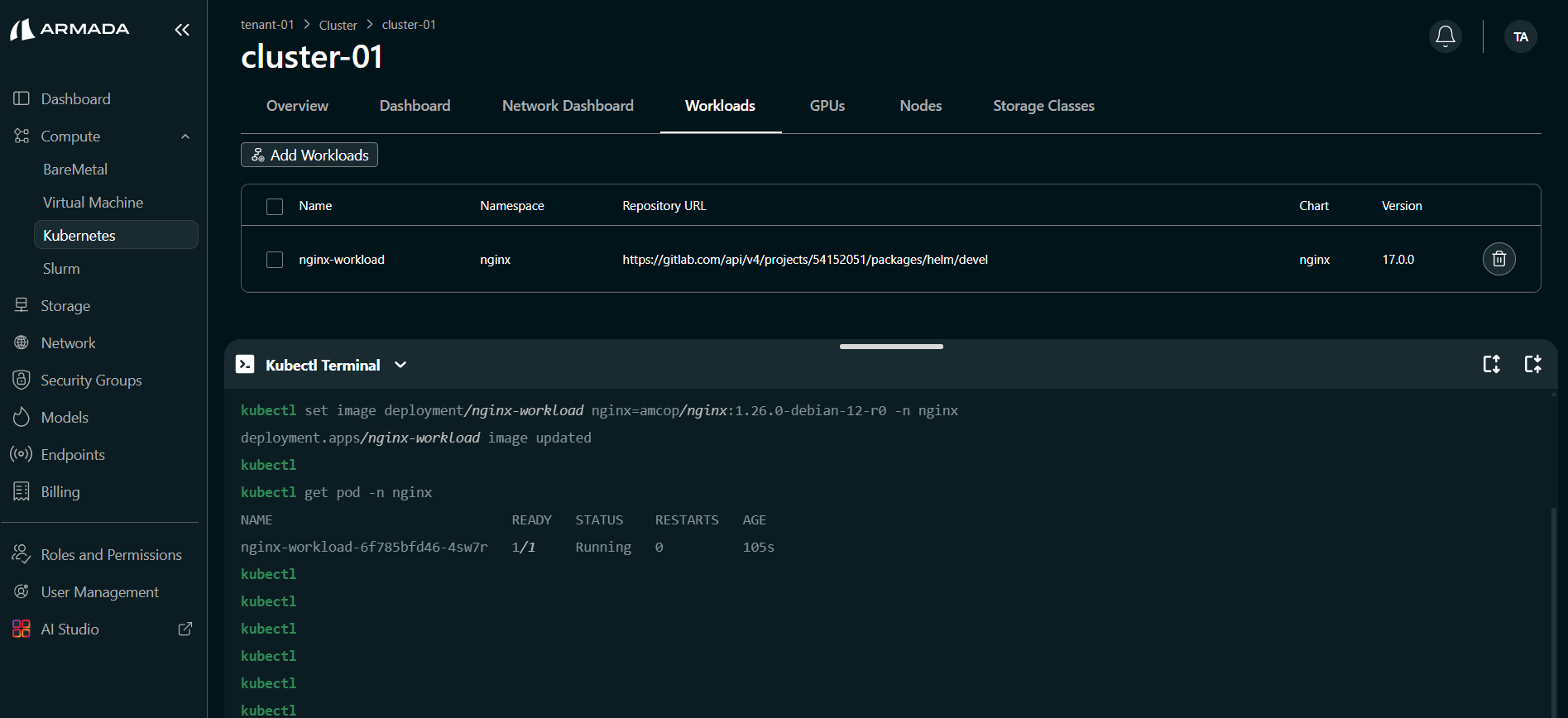 Update Application