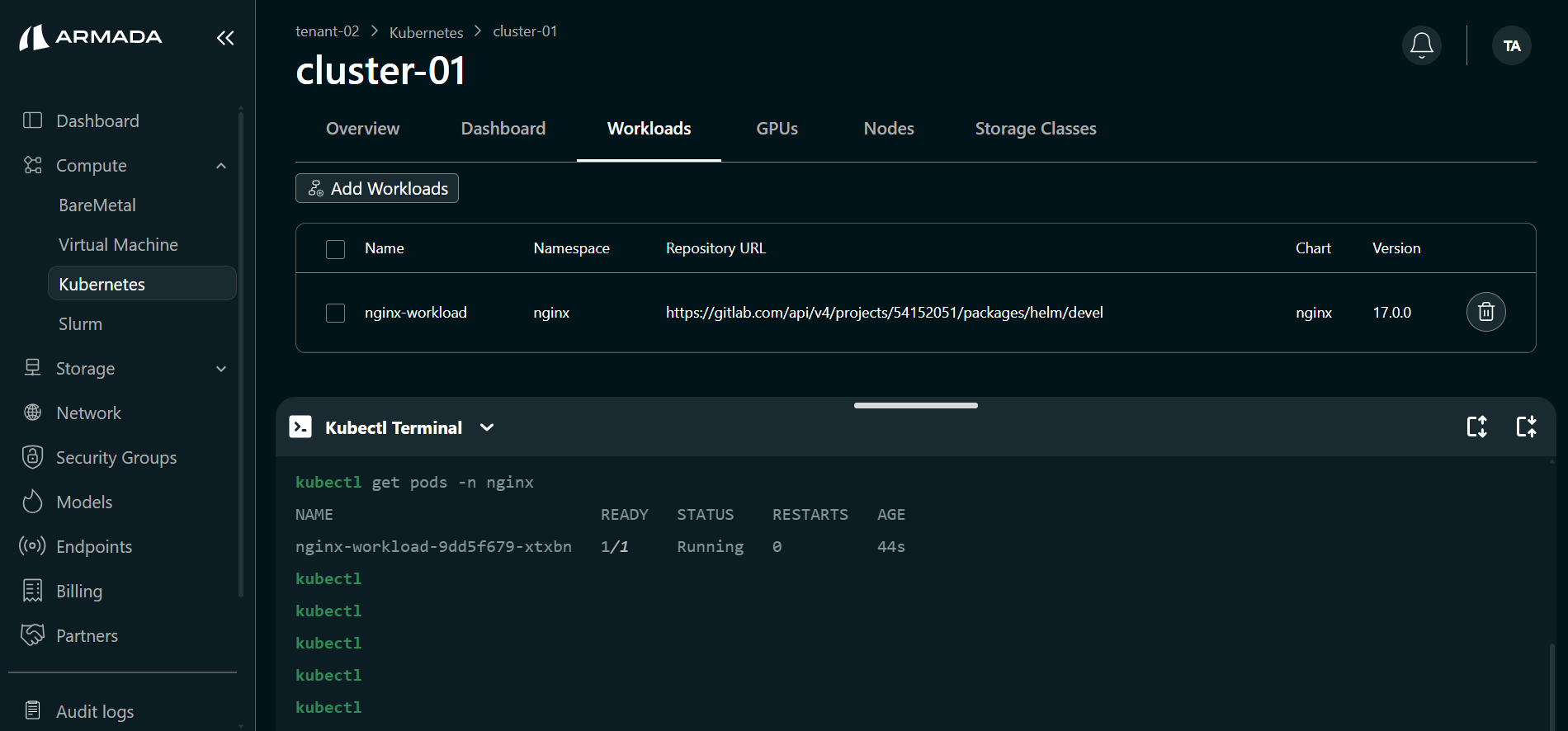 K8s Terminal