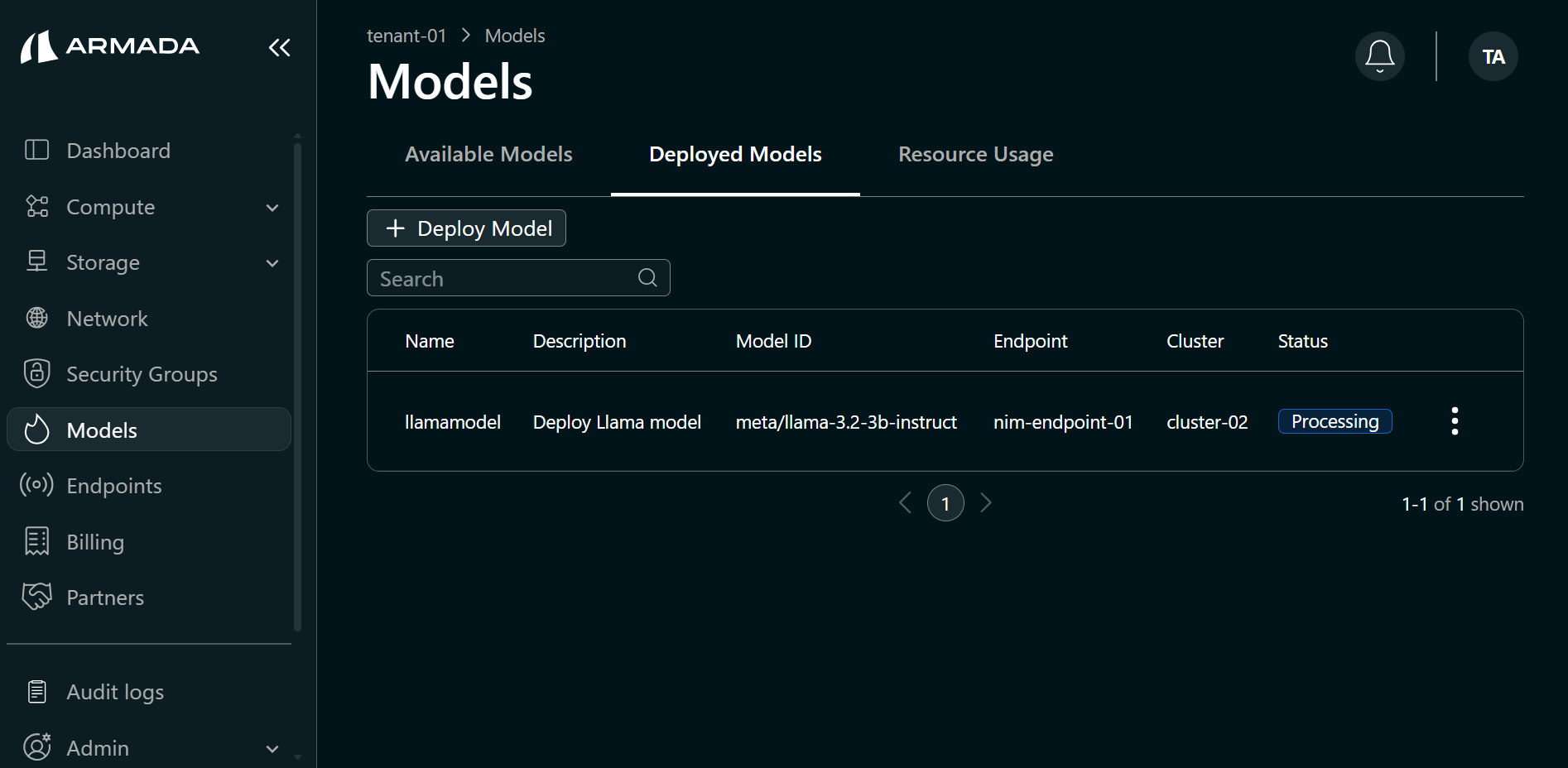 NIM Process State