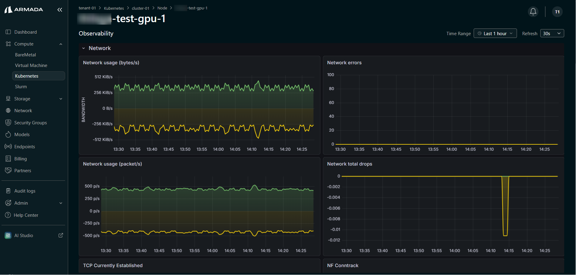Node Observability Network