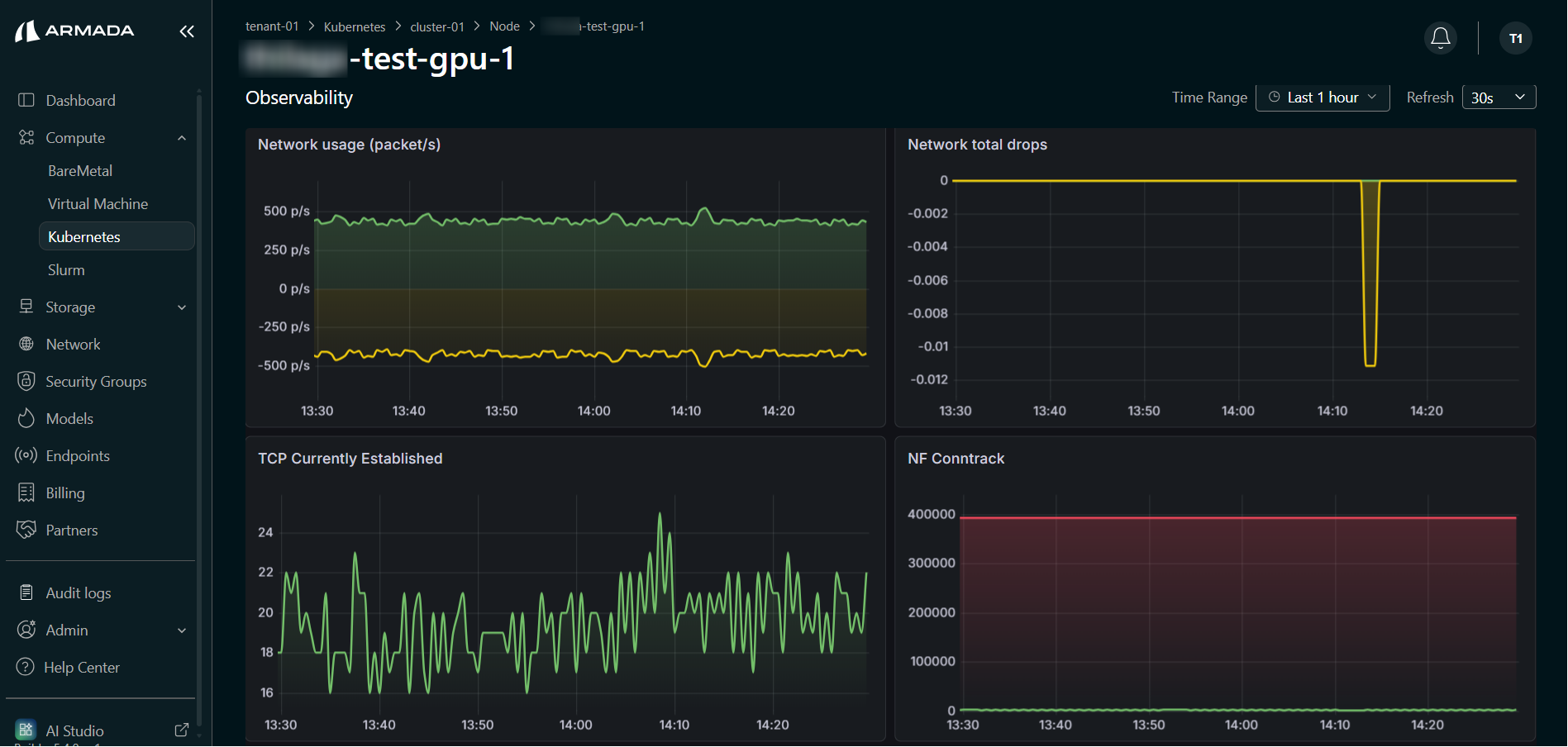 Node Observability Network
