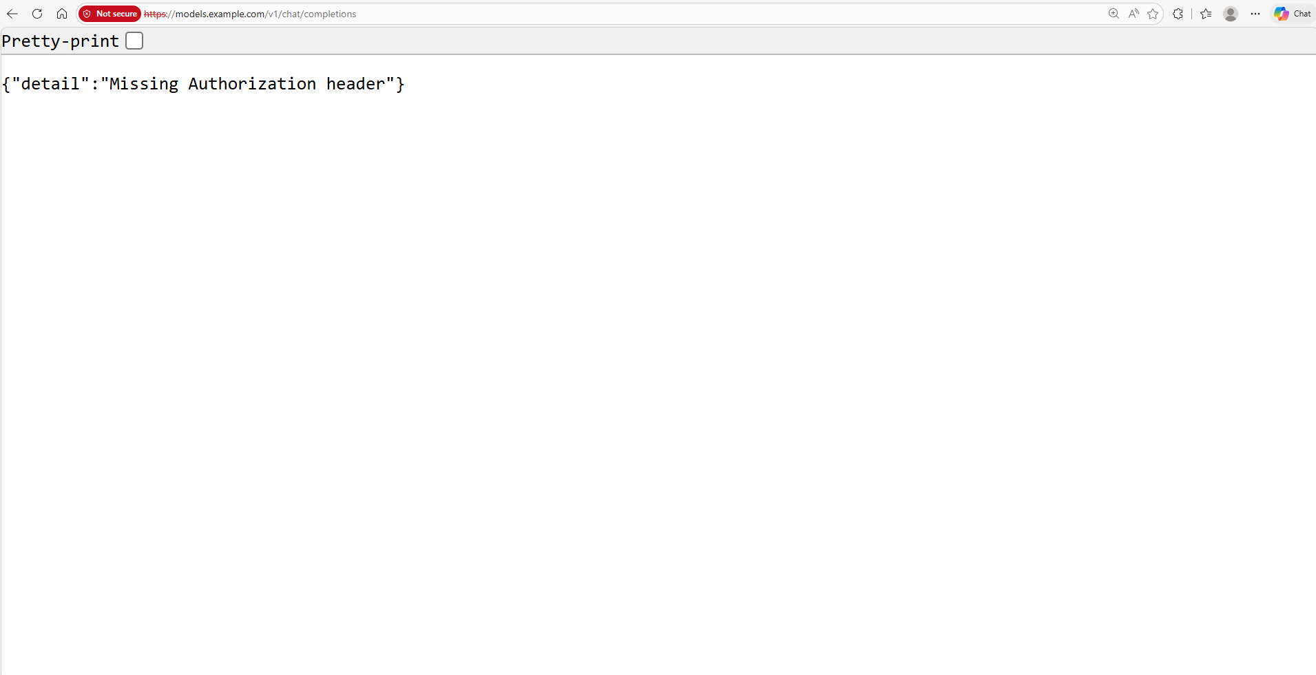 404 page not found