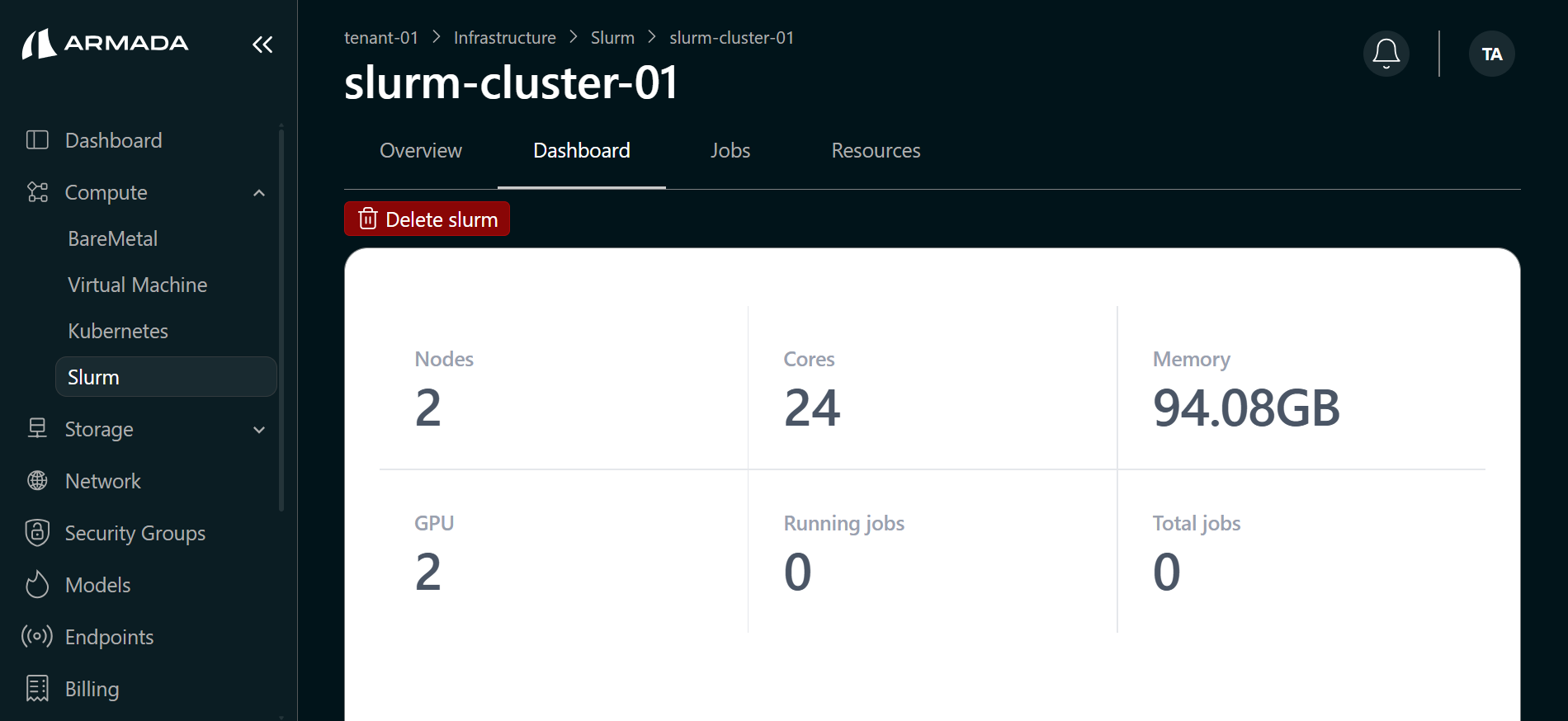 Slurm Dashboard