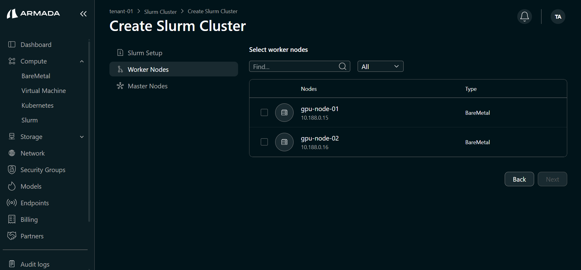 Slurm Worker Node