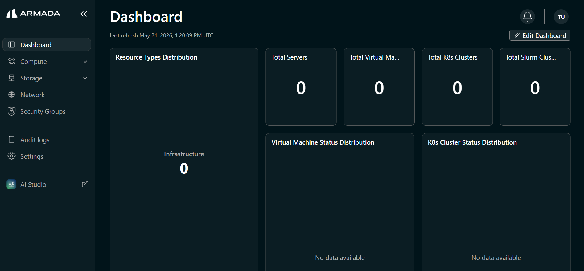 AI Studio sidebar