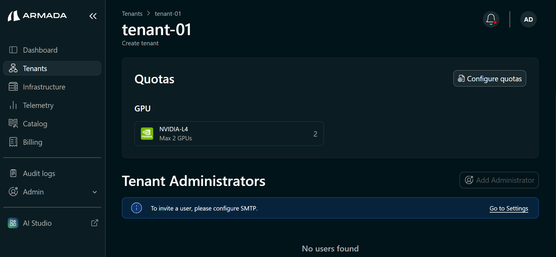 Quotas saved